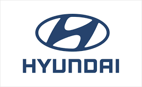 An image showing the company logo of Hyundai Motors India