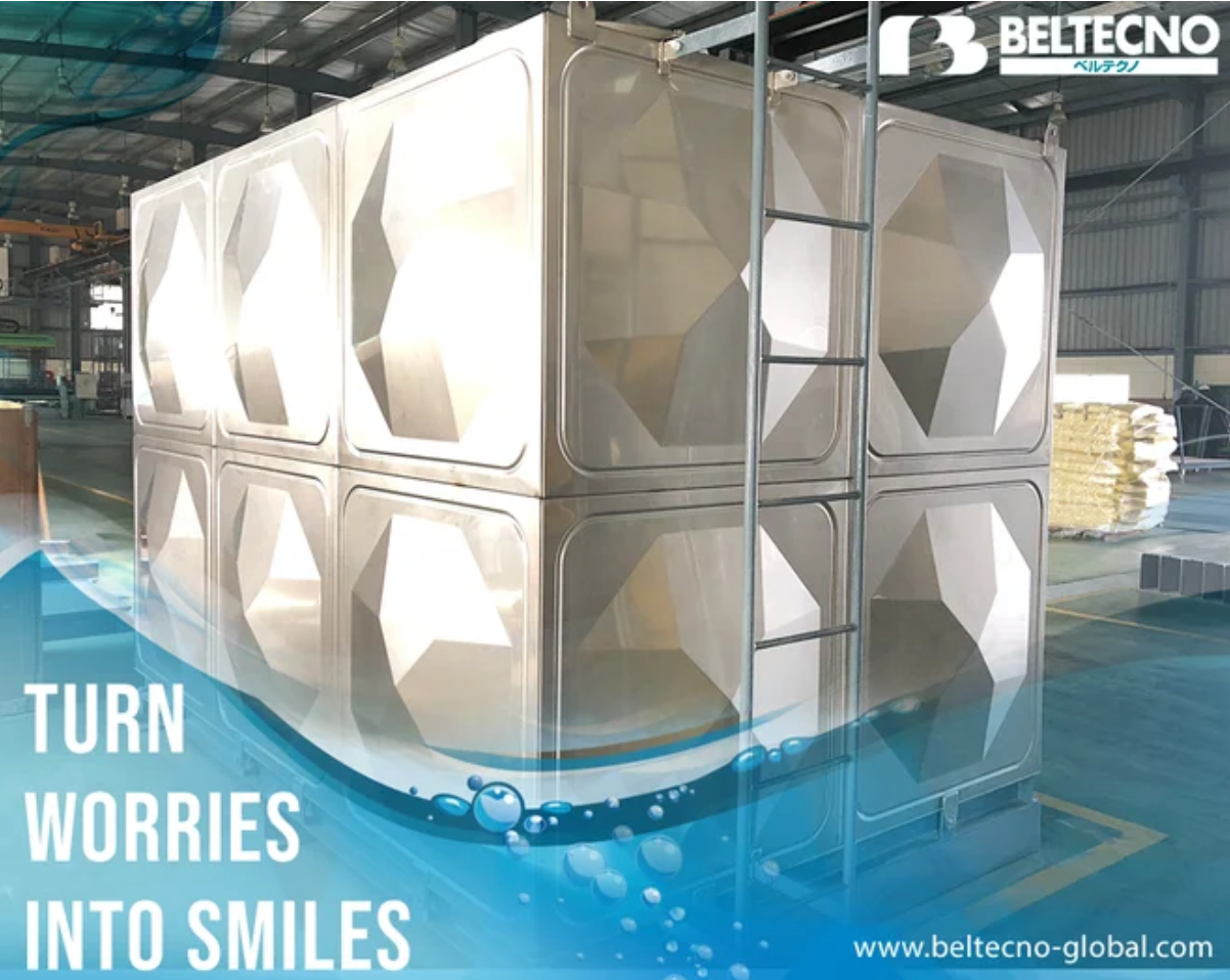 An image showing Beltecno stainless steel tanks are premium in quality and manufacturing tanks for so long our experience in the Stainless Steel water tank industry is rich.