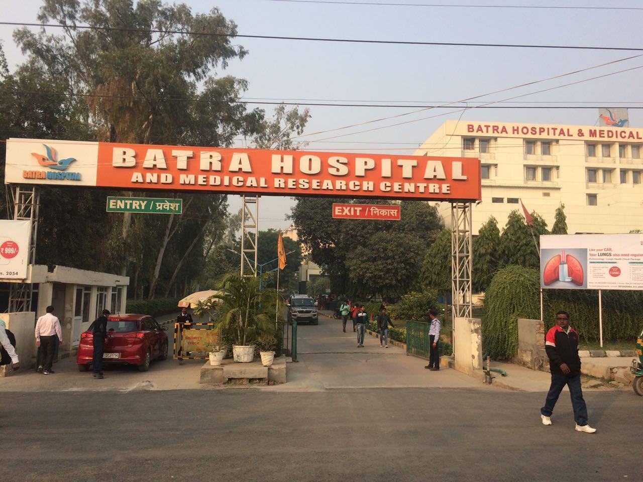 An image showing Batra Hospital‚Äö√Ñ√¥s Legacy and Water Storage Challenges