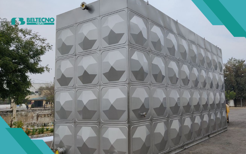Beltecno Partitioned Rectangle Shape Water Tanks